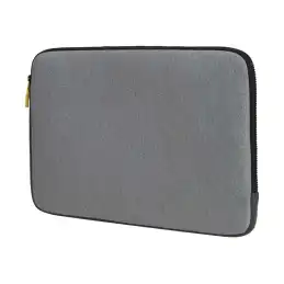 DICOTA Skin FLOW - Housse d'ordinateur portable - 15" - 15.6" - gris, jaune (D31746)_5